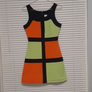 Color block dress